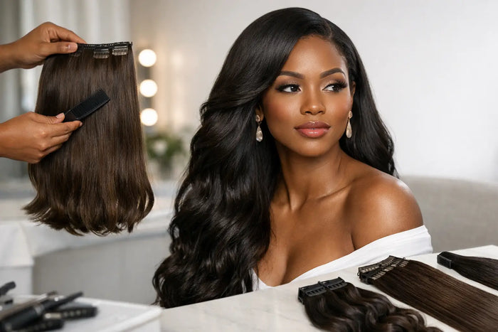 Human Hair Extension Guide for a Refined Look