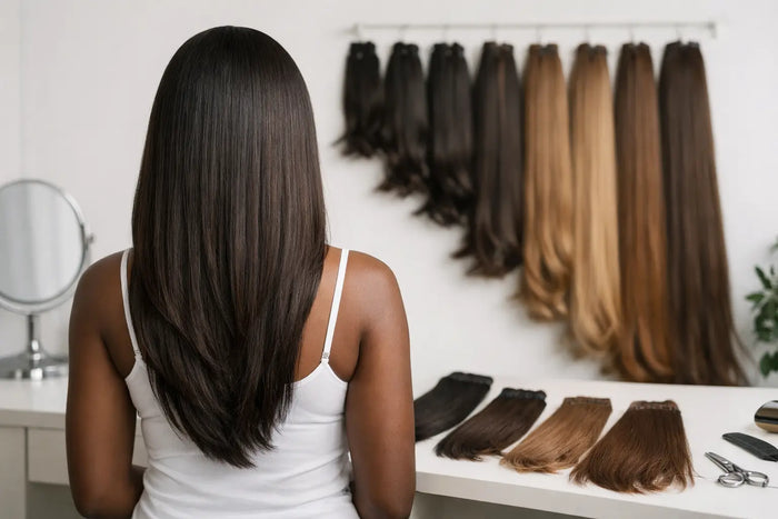 Hair Extension Length Chart: Find Your Best Fit