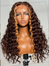 Classic Wave Chinese Human Hair Wig – 24 Inches