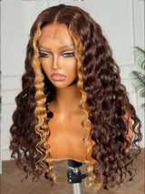 Classic Wave Chinese Human Hair Wig – 24 Inches