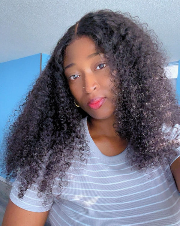 Eurasian Curls 22-Inch HD Lace Human Hair Wig