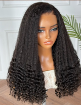 Raw 4C Kinky Human Hair Wig – 20 Inches