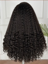 Raw 4C Kinky Human Hair Wig – 20 Inches