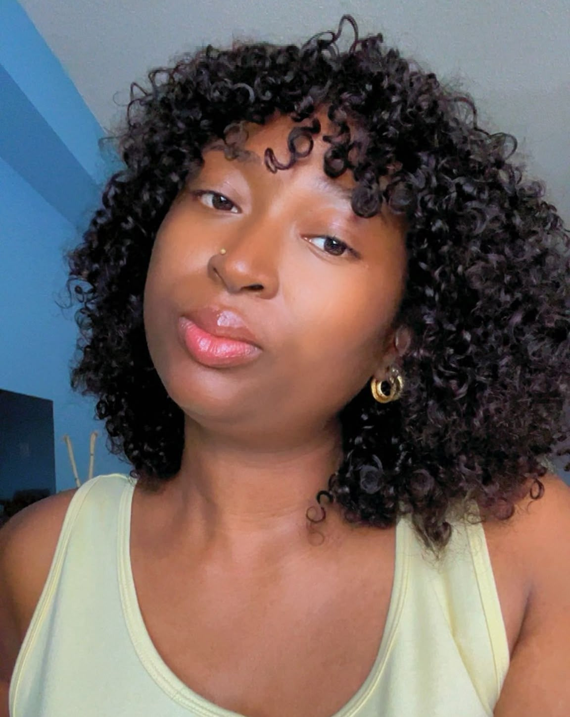 Fringe Pixie Curls Premium Human Hair Wig