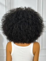 Raw 4C Afro Kinky Full Frontal Wig – 12 Inches