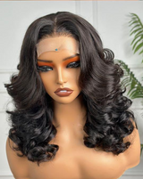 Raw Bugi Bounce Human Hair Wig – 12 Inches