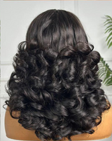 Raw Bugi Bounce Human Hair Wig – 12 Inches