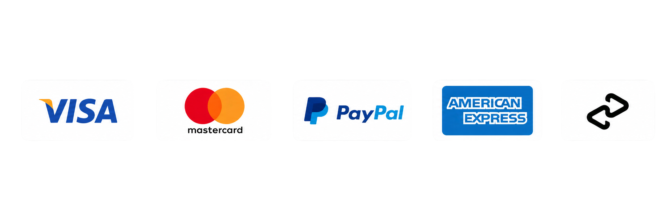 Accepted payment methods